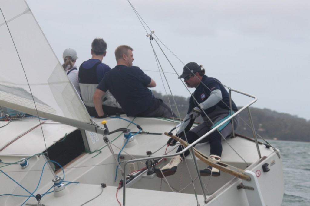 Neville Wittey and sailing students - J24 Legends Regatta © Jenifer Wells